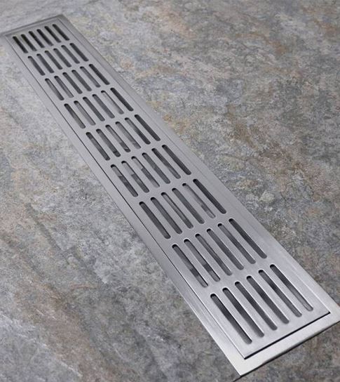 Drain de douche à bande linéaire